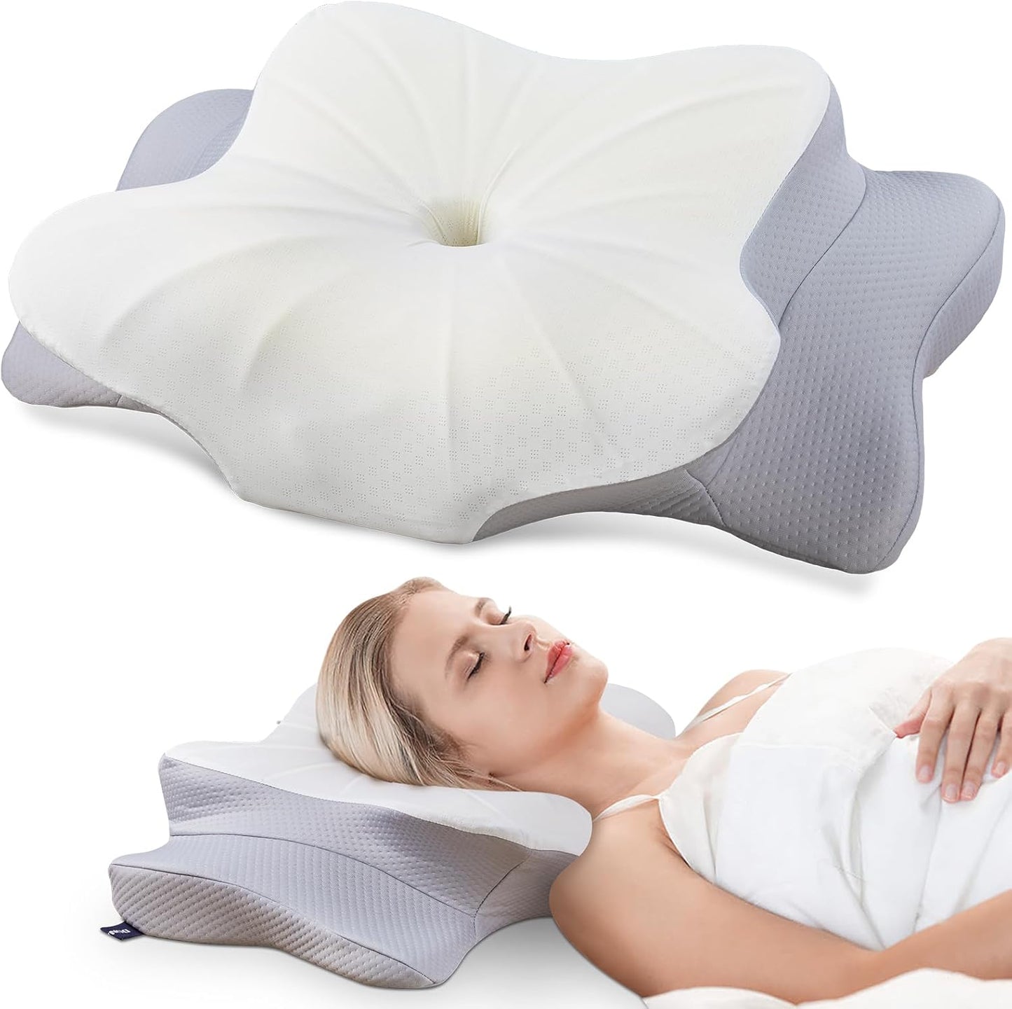 SomnaTech™ Butterfly Memory Foam Pillow