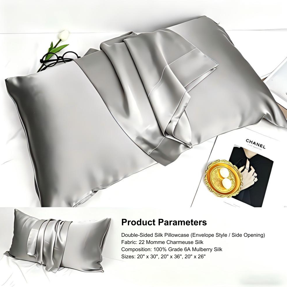 SomnaTech Silk Pillowcase