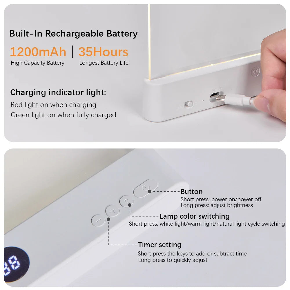 SomnaGlow™ Sleep Reading Light